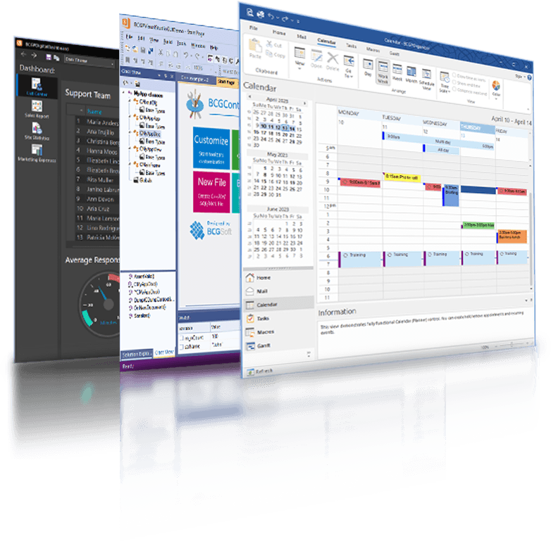 BCGControlBar new release preview